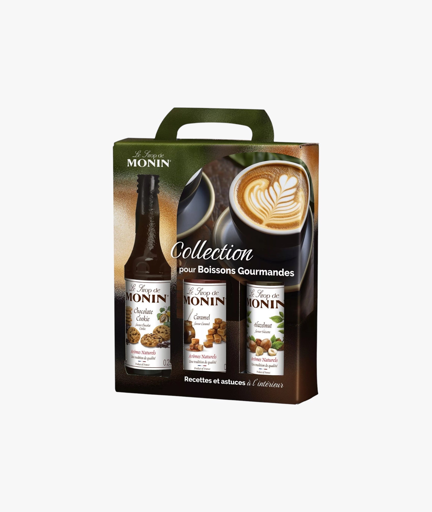 Coffret de 3 sirops pour boissons gourmandes