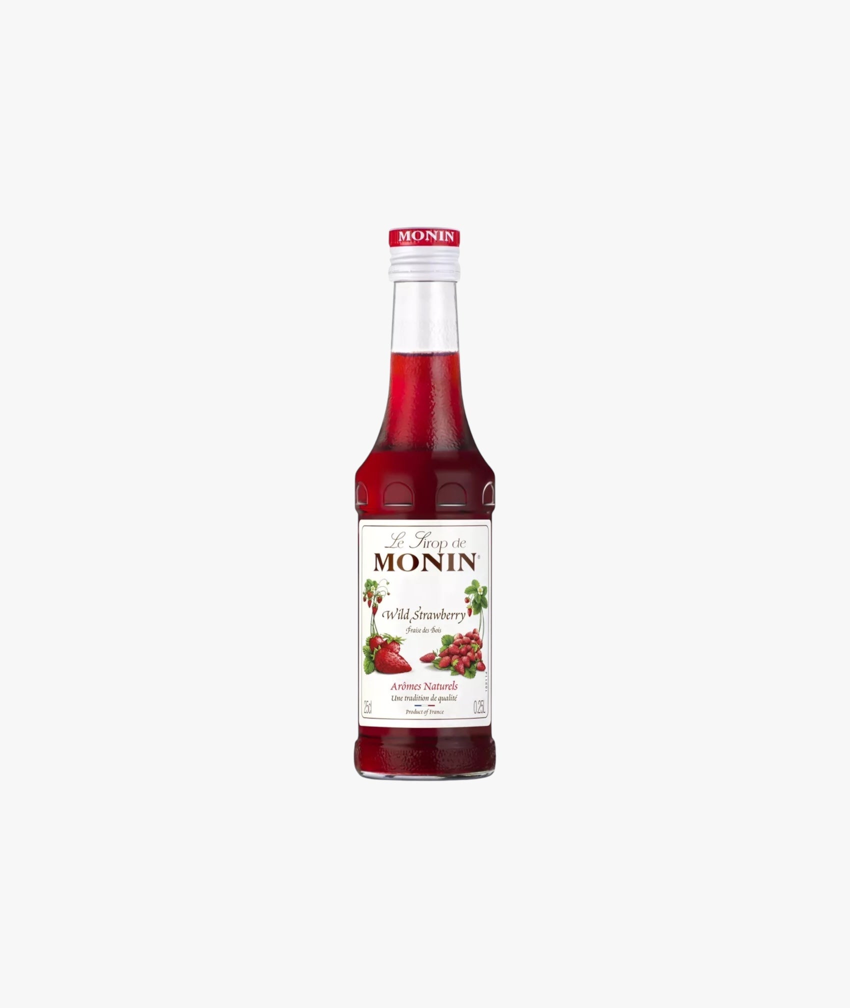 Sirop de fraise des bois