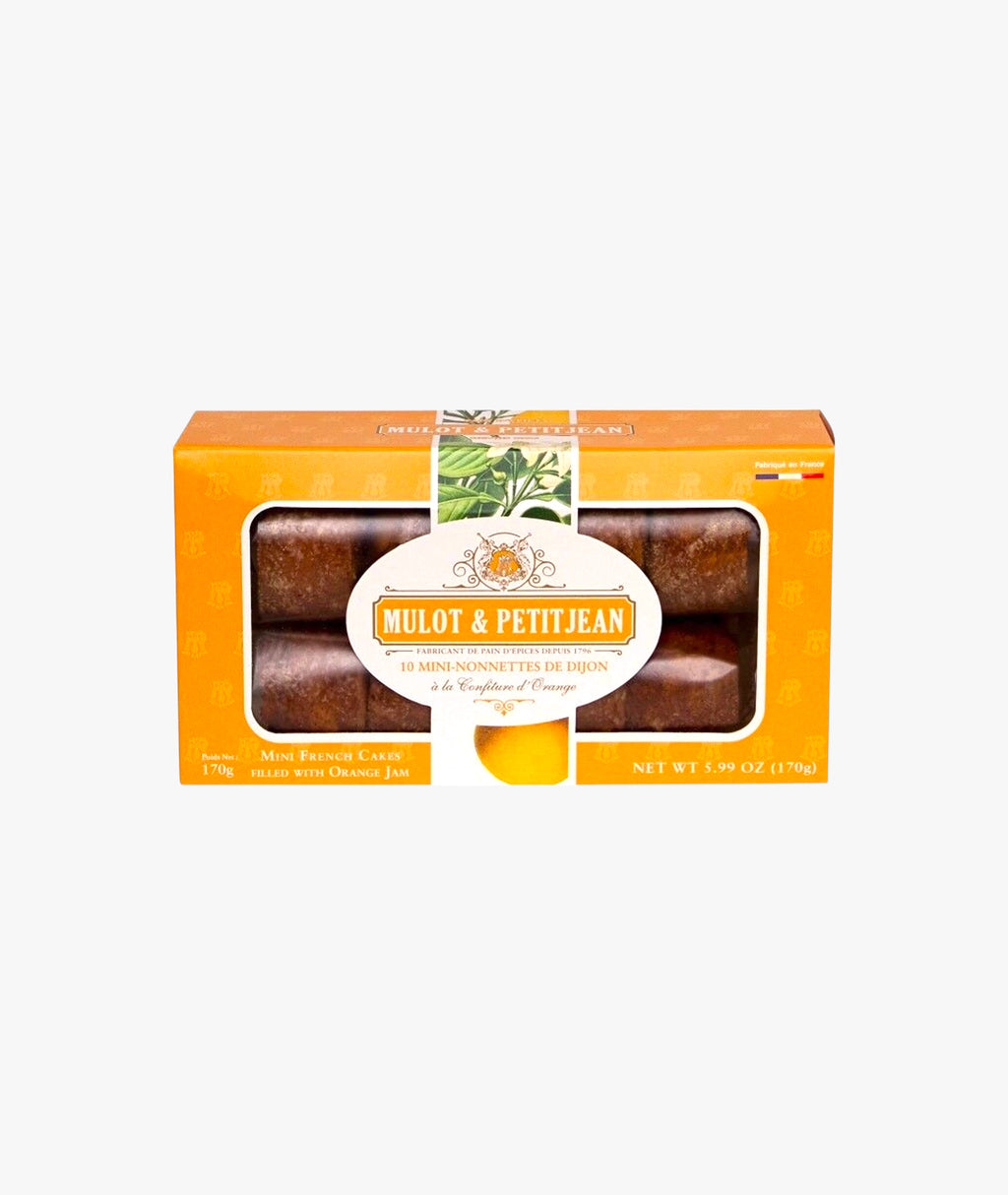Boite de 10 mini-nonnettes à la confiture d'orange