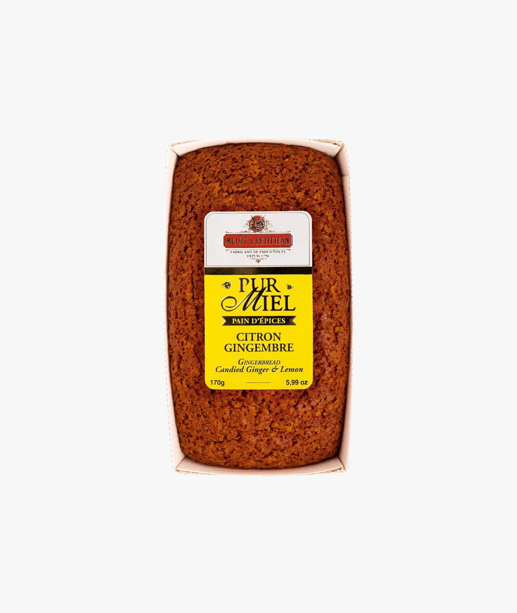 Pain d'épices pur miel citron gingembre