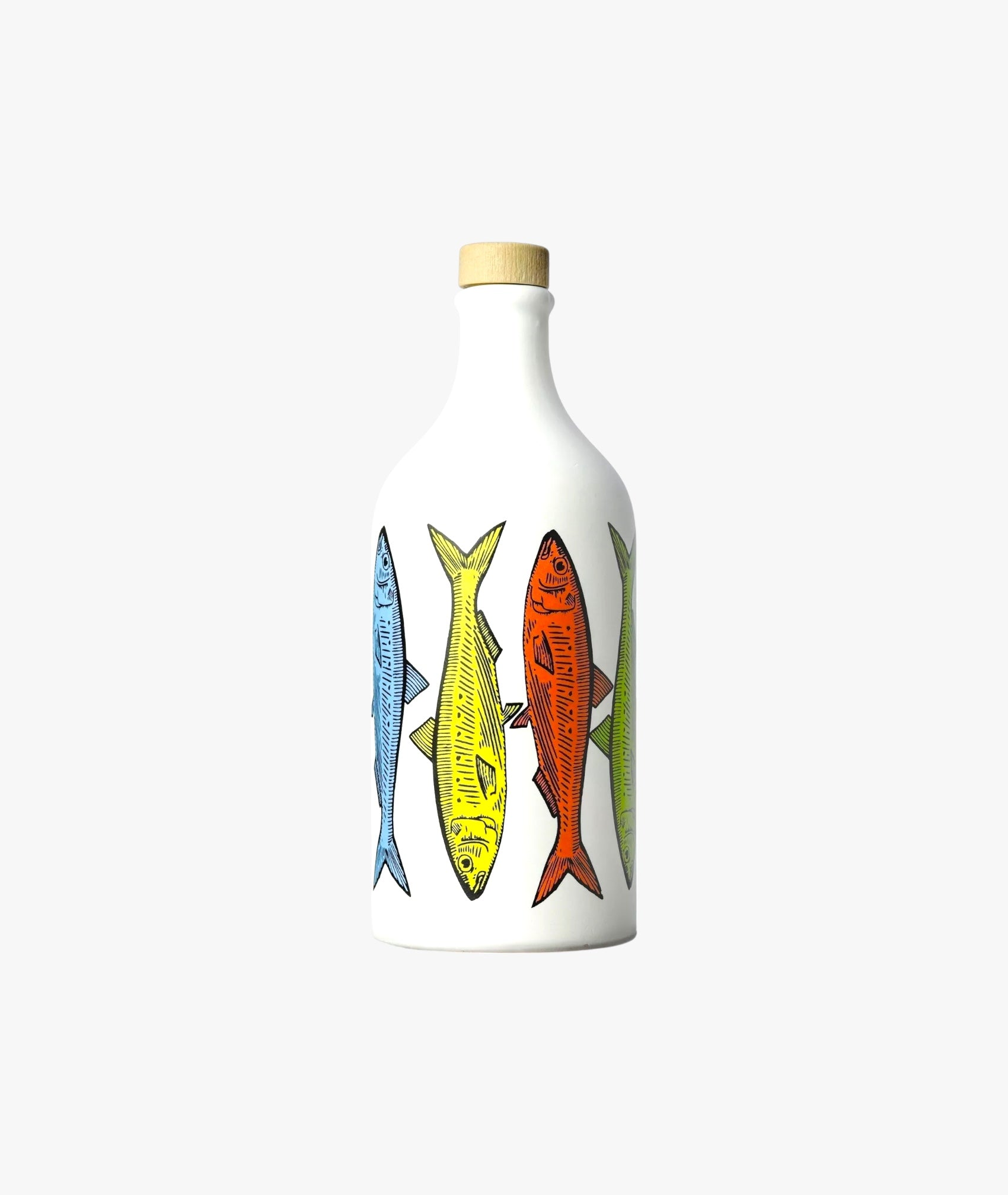 Huile extra vierge d'olive - sardines