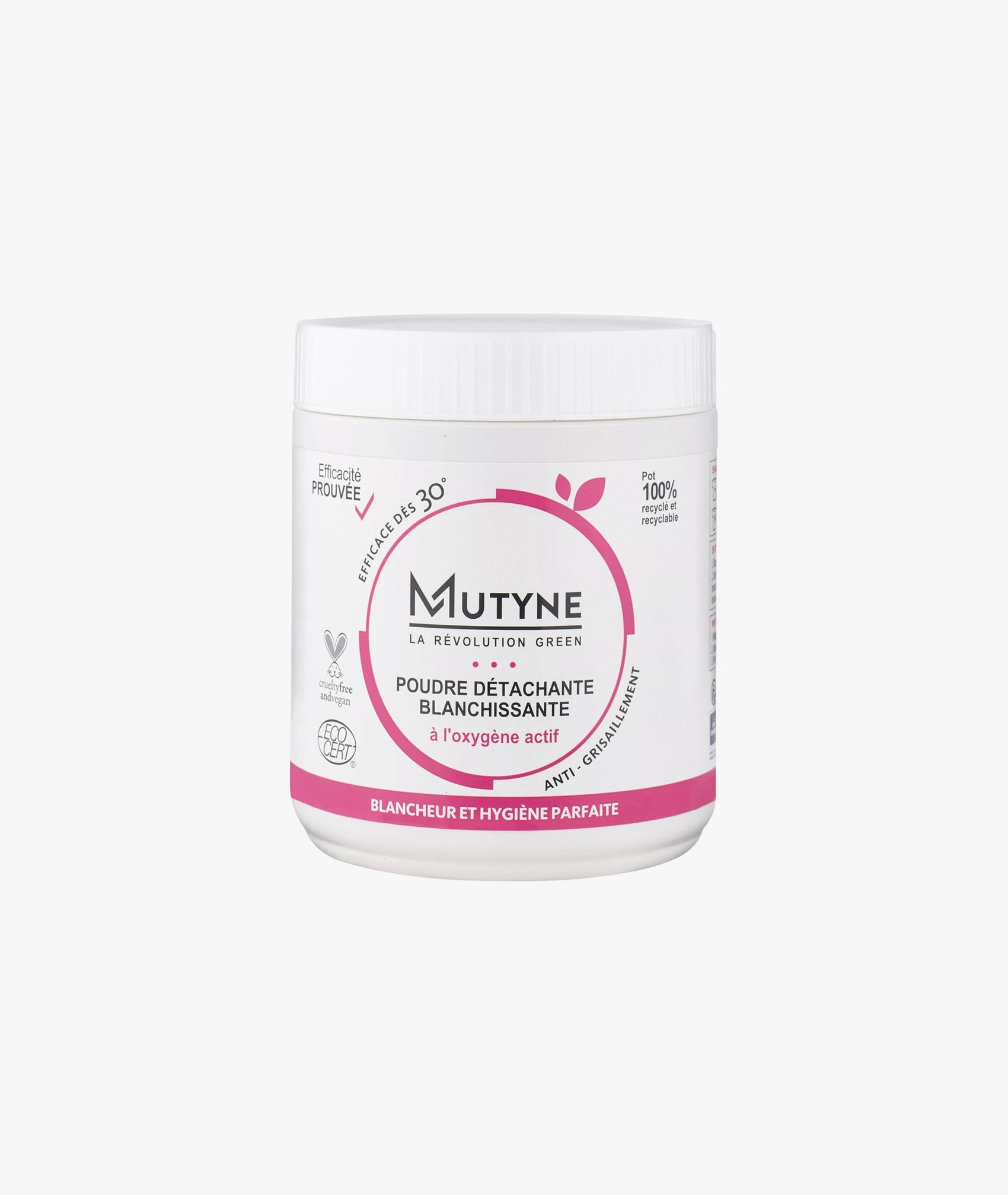 Poudre détachante blanchissante