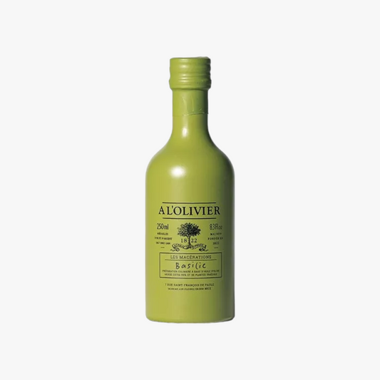 Huile d'olive aromatique au Basilic