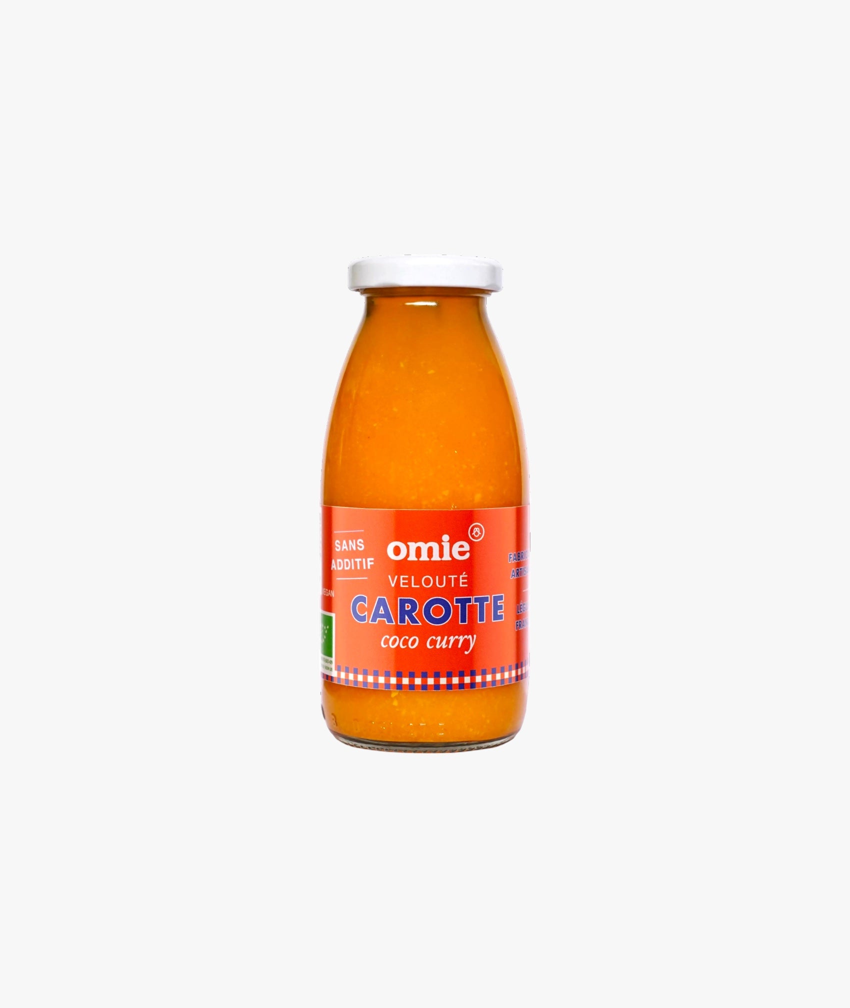 Velouté carottes coco curry bio