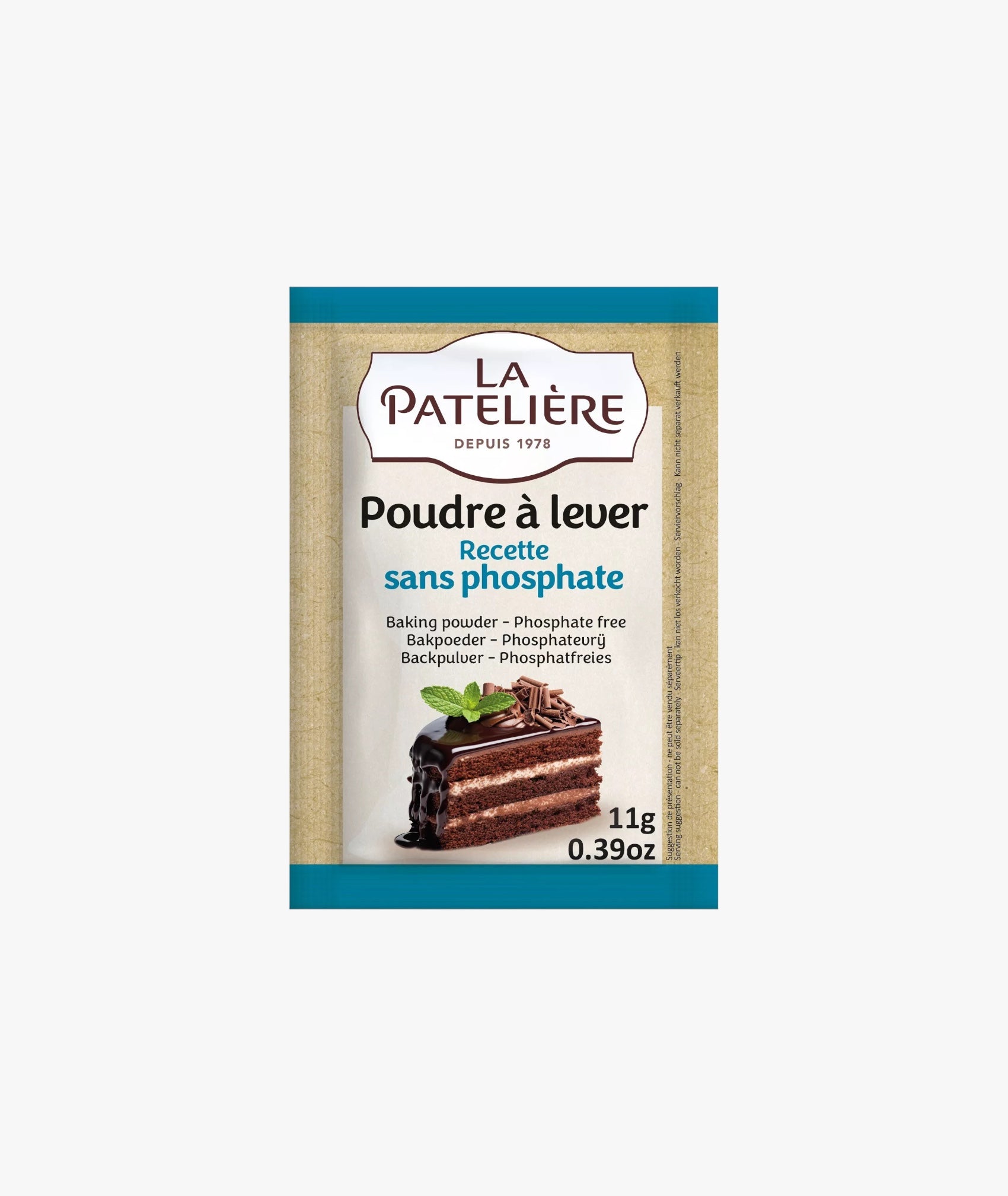 Poudre à lever sans phosphate