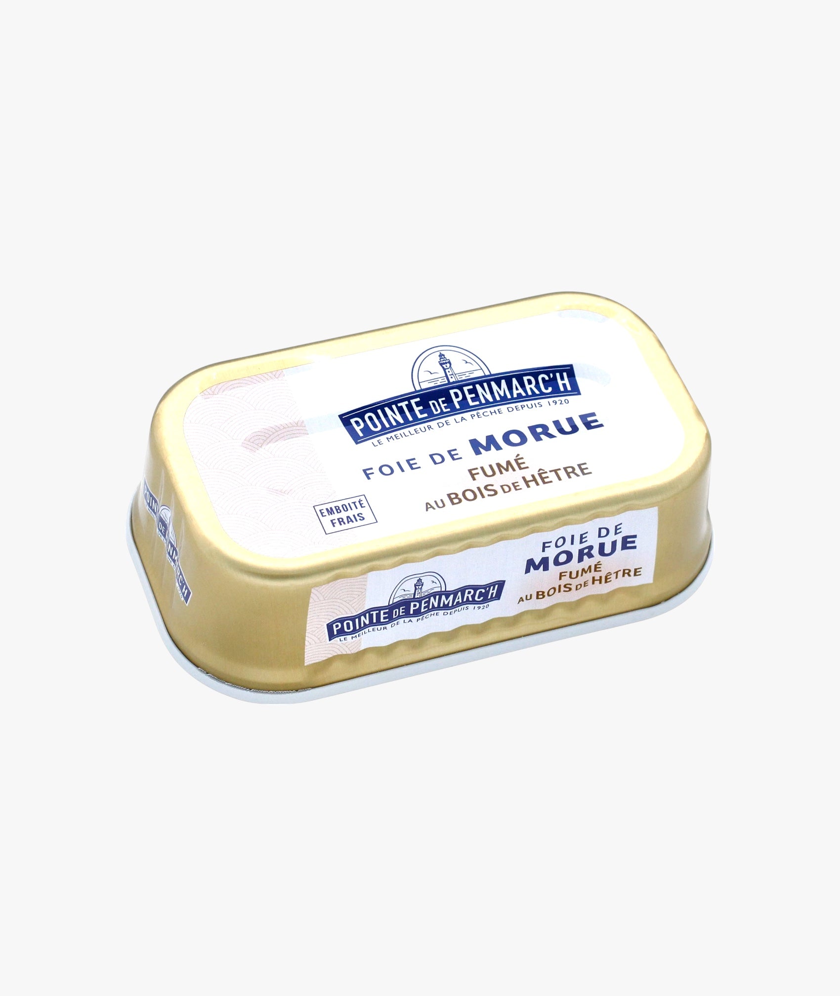Foie de morue fumé au bois de hêtre