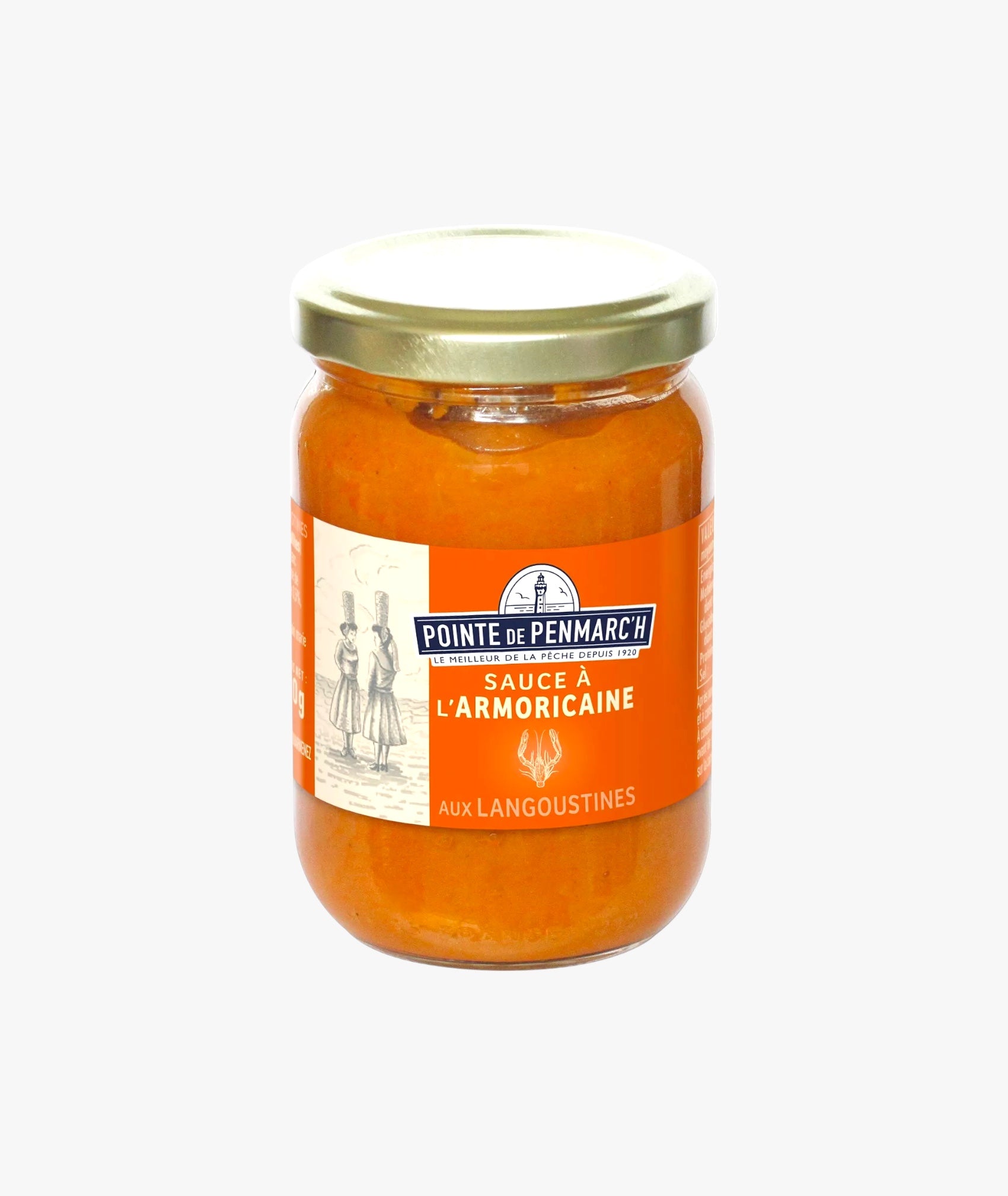 Sauce à l'armoricaine aux langoustines