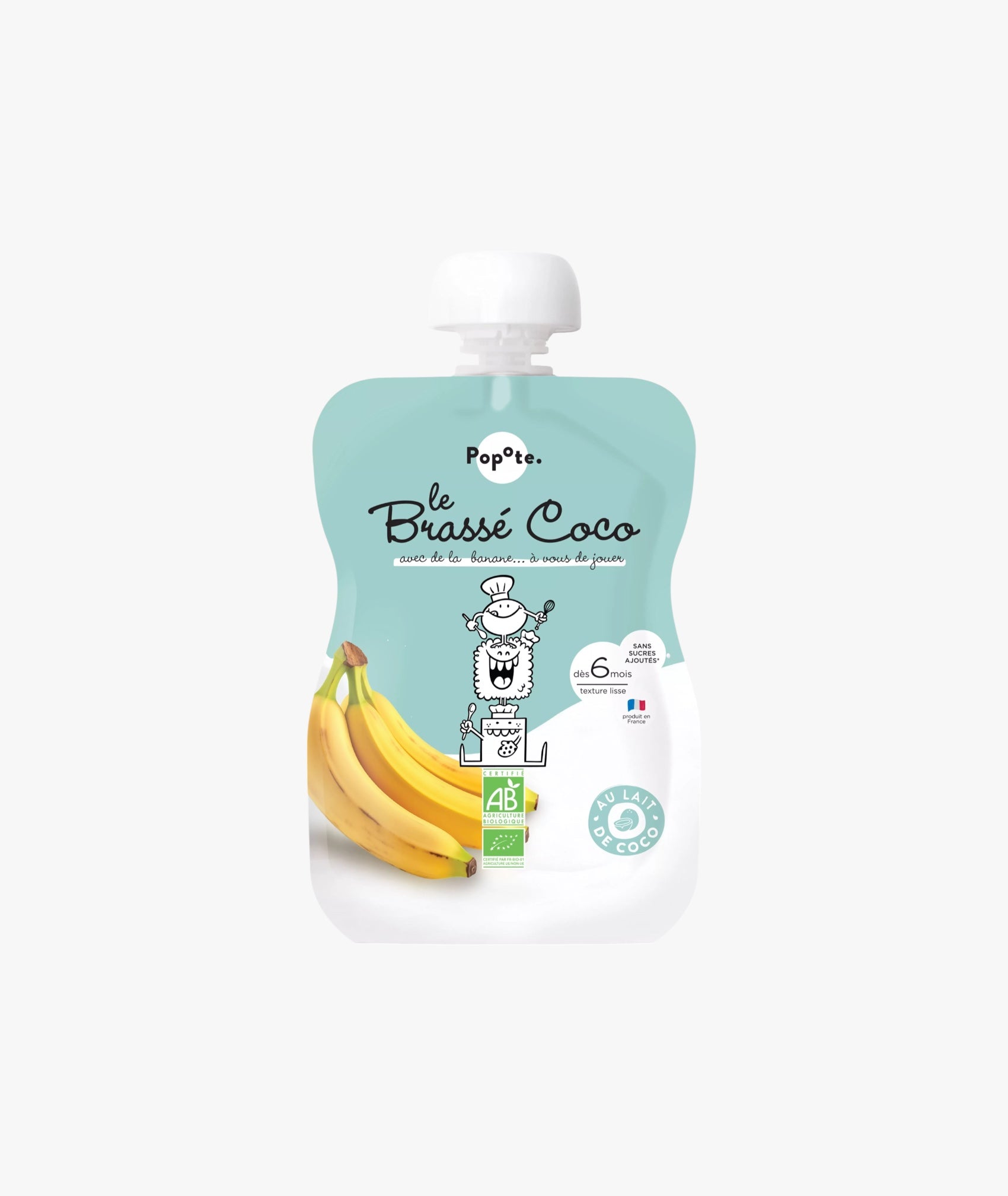Le brassé coco banane bio