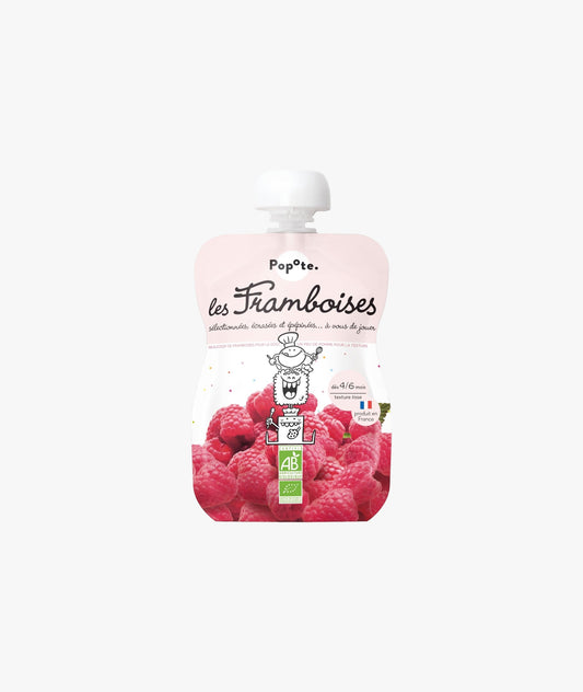 Les framboises bio