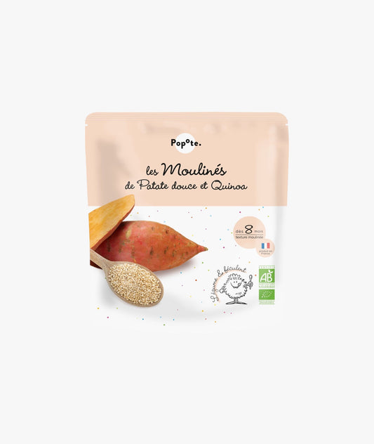 Les moulinés de patate douce et quinoa