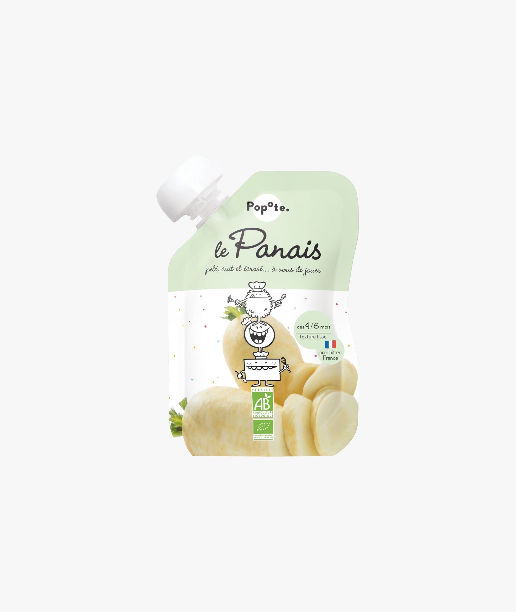 Organic parsnips 