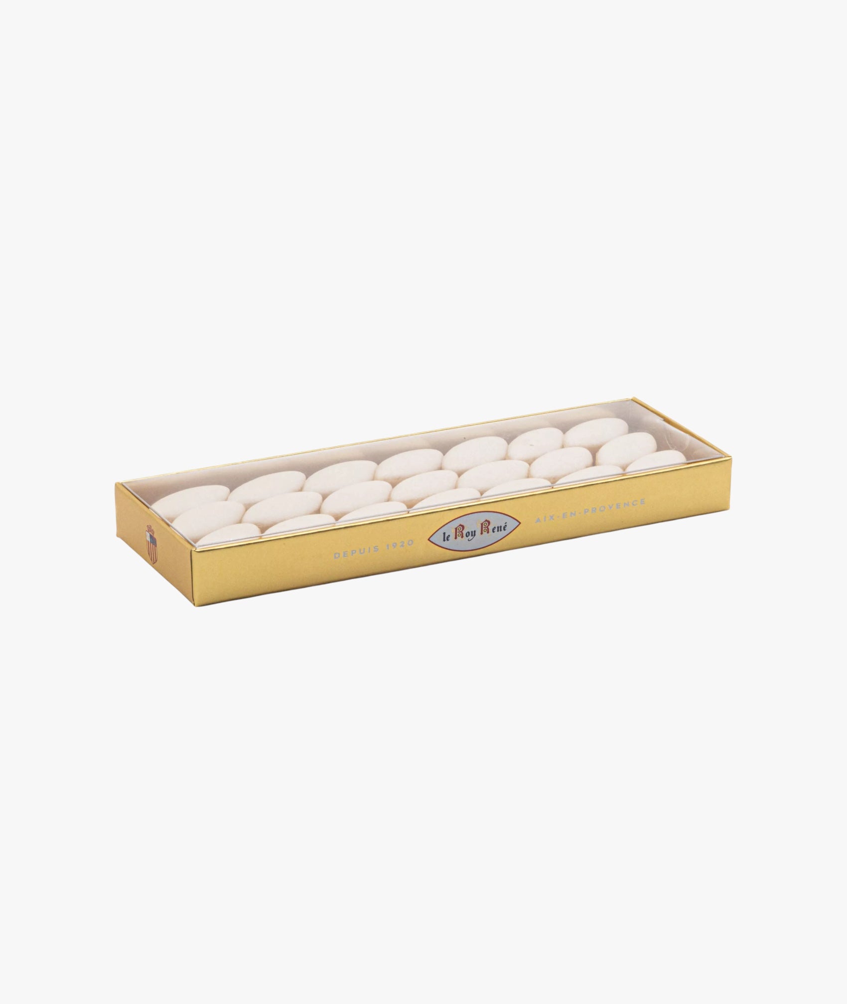 Mini case of 6 plain and raspberry calissons