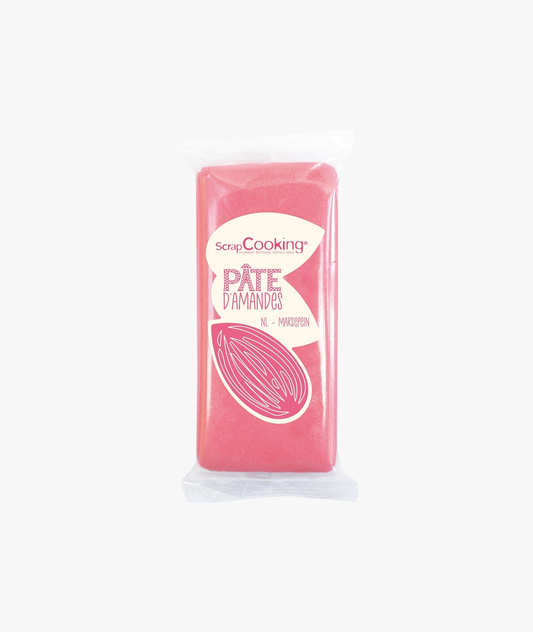 Pâte d'amande rose