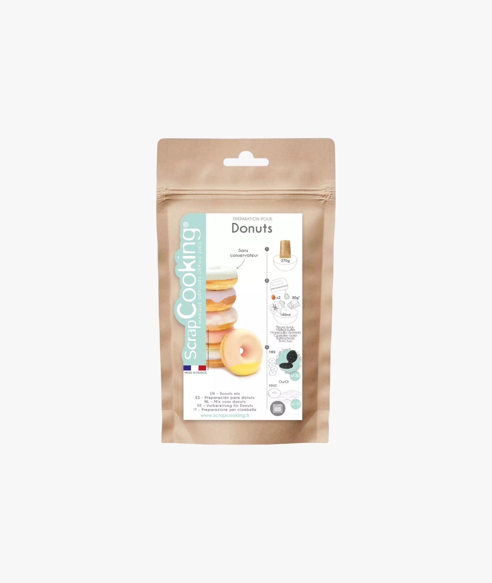 Préparation pour donuts