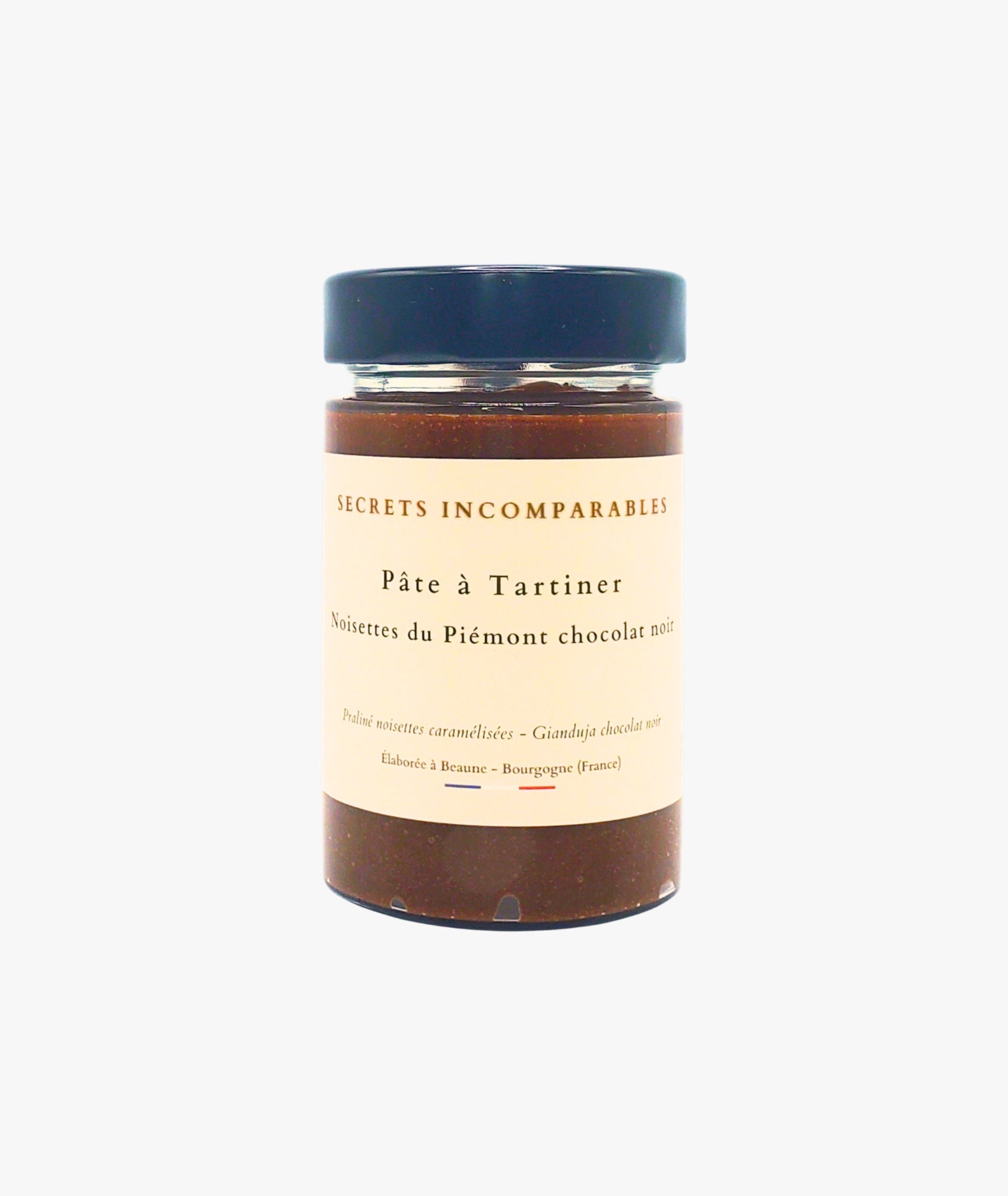 Pâte à tartiner noisettes du Piémont chocolat noir