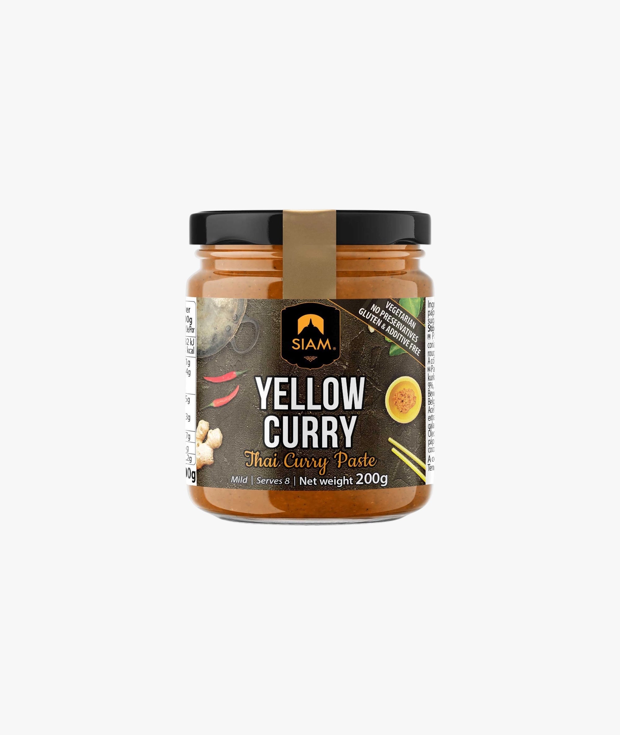 Pâte de curry jaune