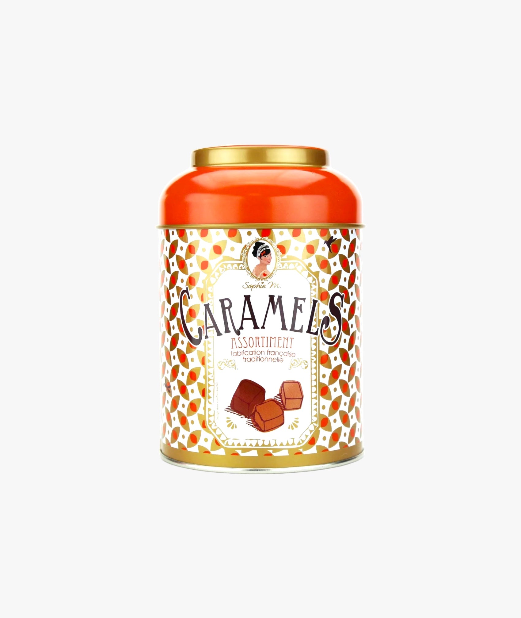 Caramels assortiment boite métal