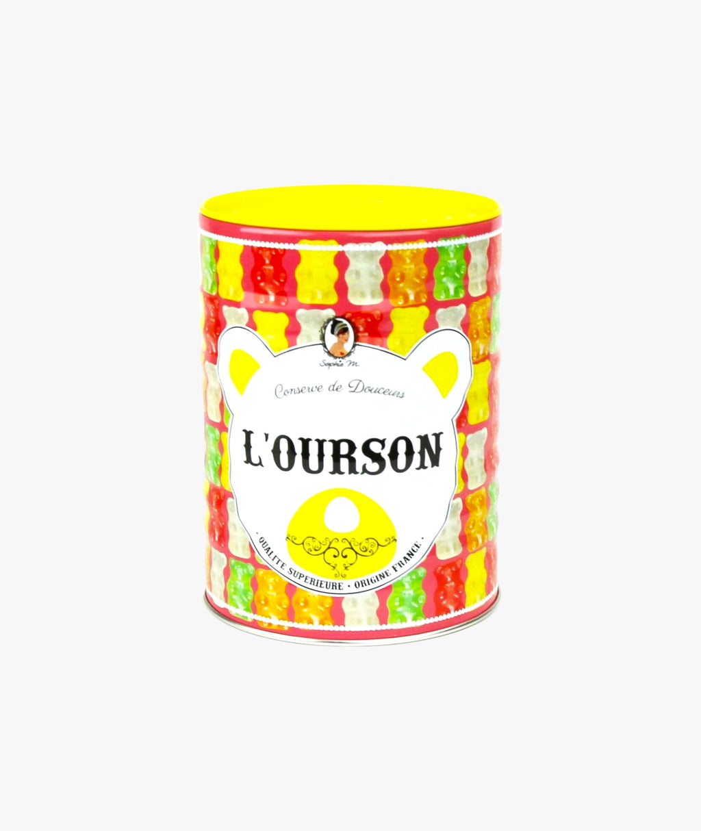 Conserve de douceurs oursons