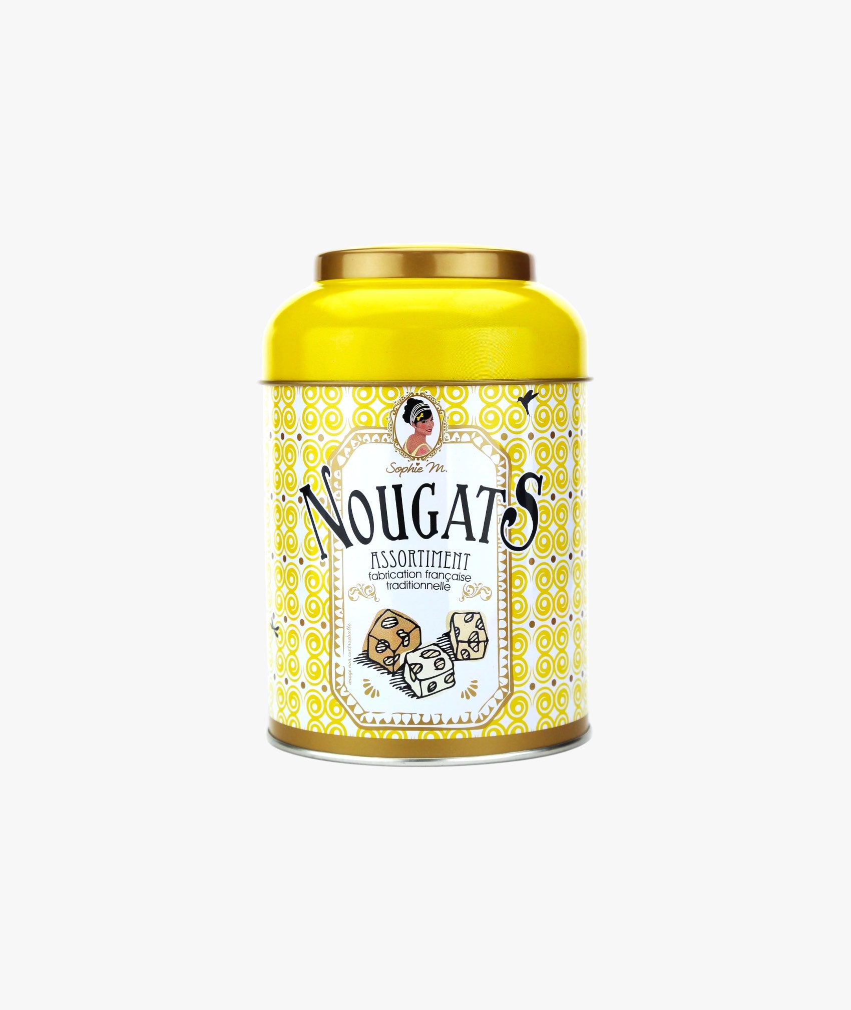 Nougats assortiment boite métal