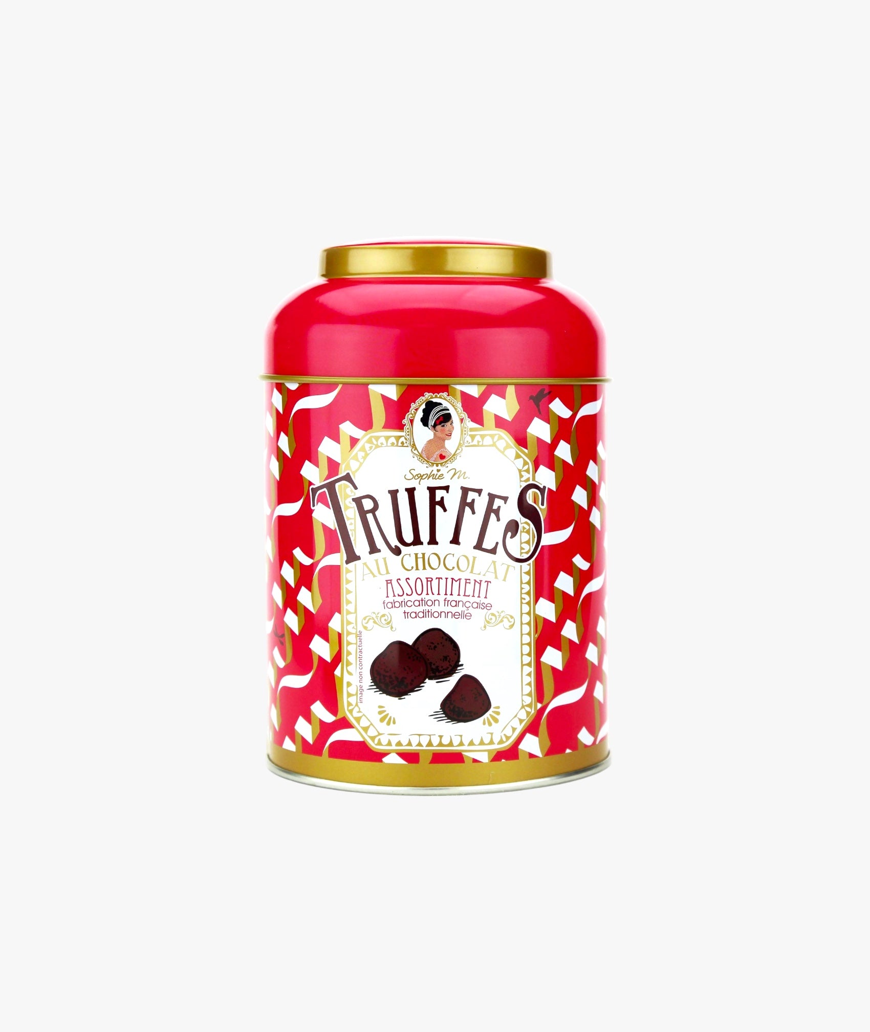 Truffes chocolat boite métal