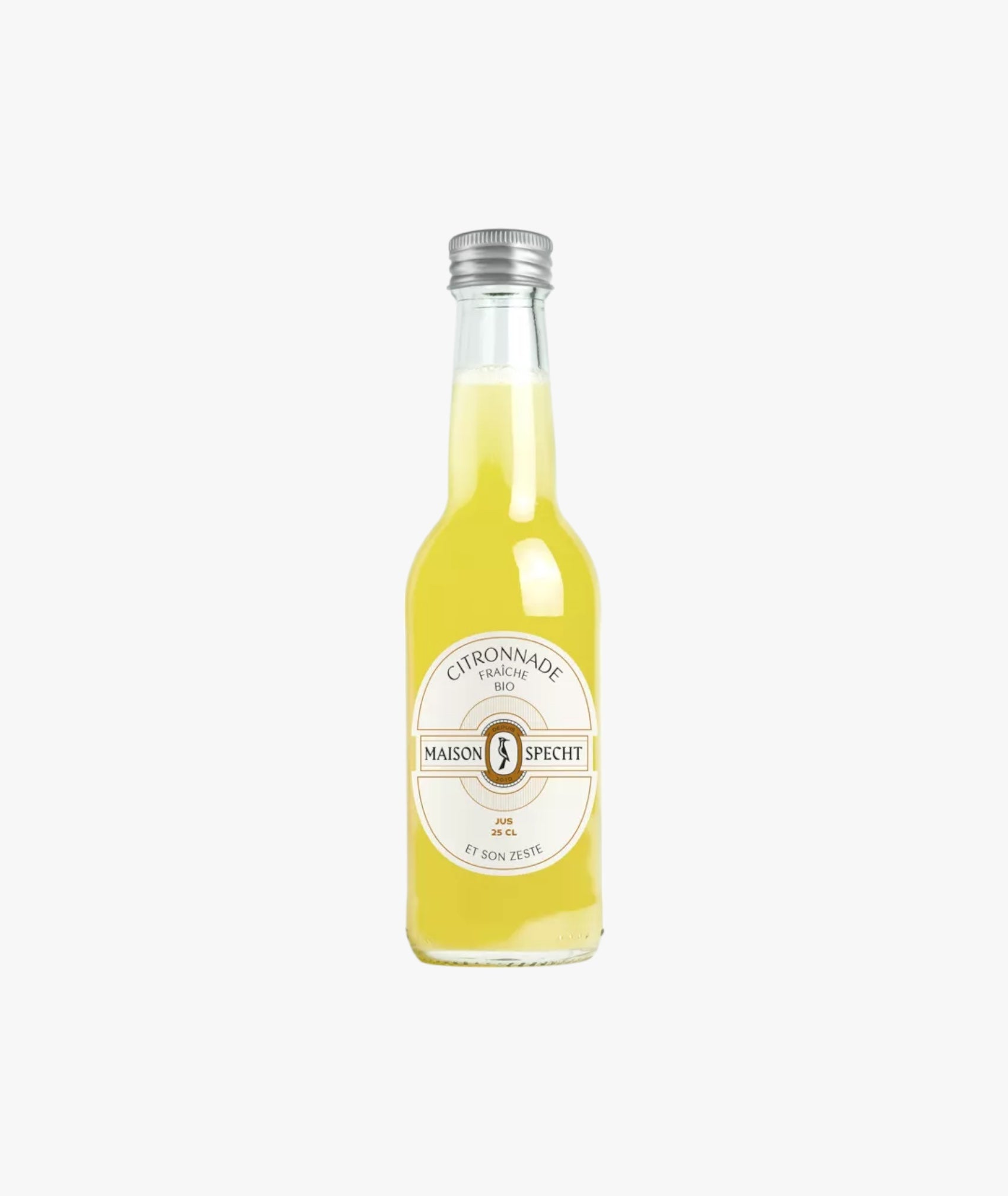 Citronnade fraîche et son zeste bio