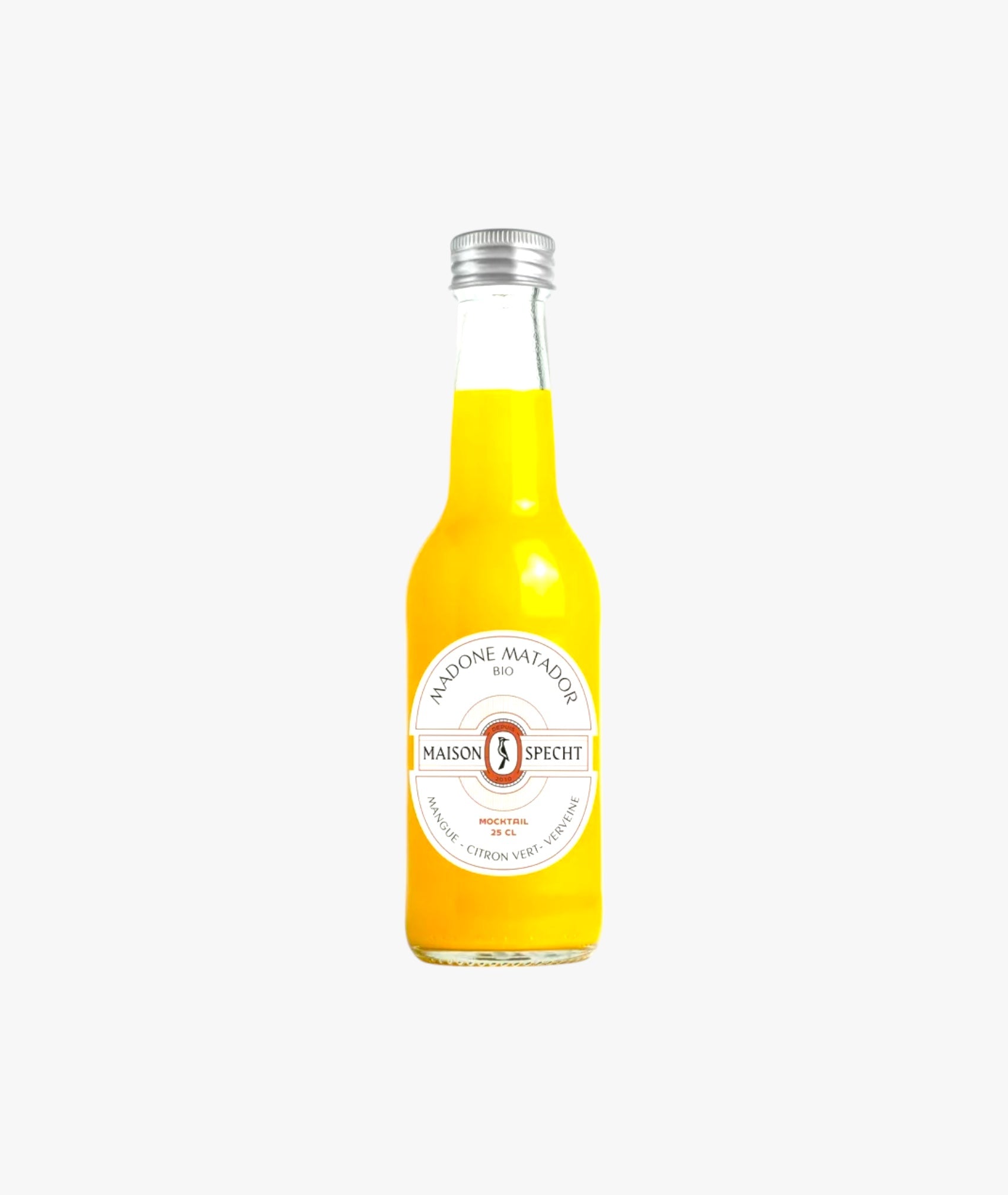 Mocktail Madone Matador - mangue citron vert verveine bio