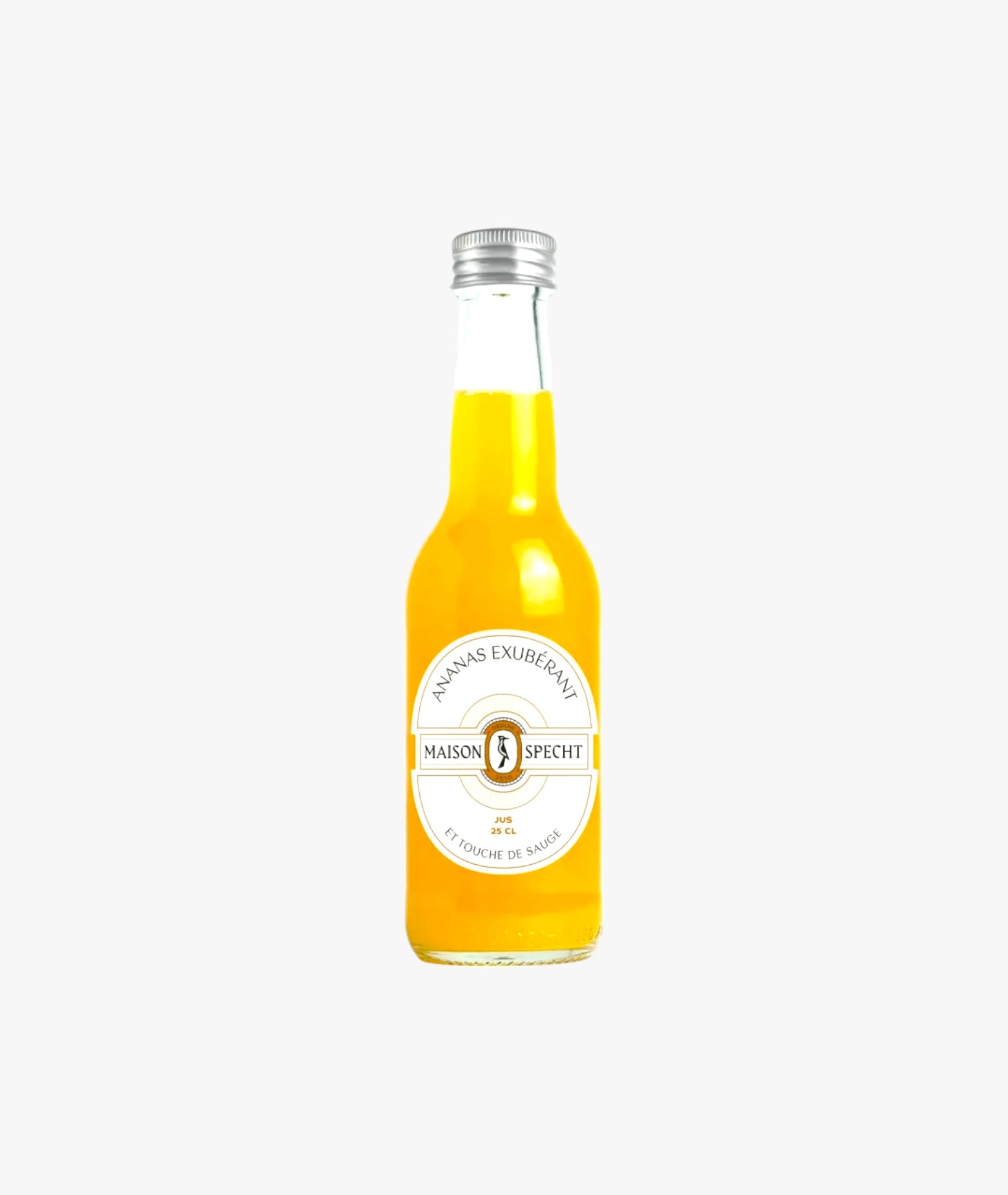 Jus d'ananas exubérant et touche de sauge