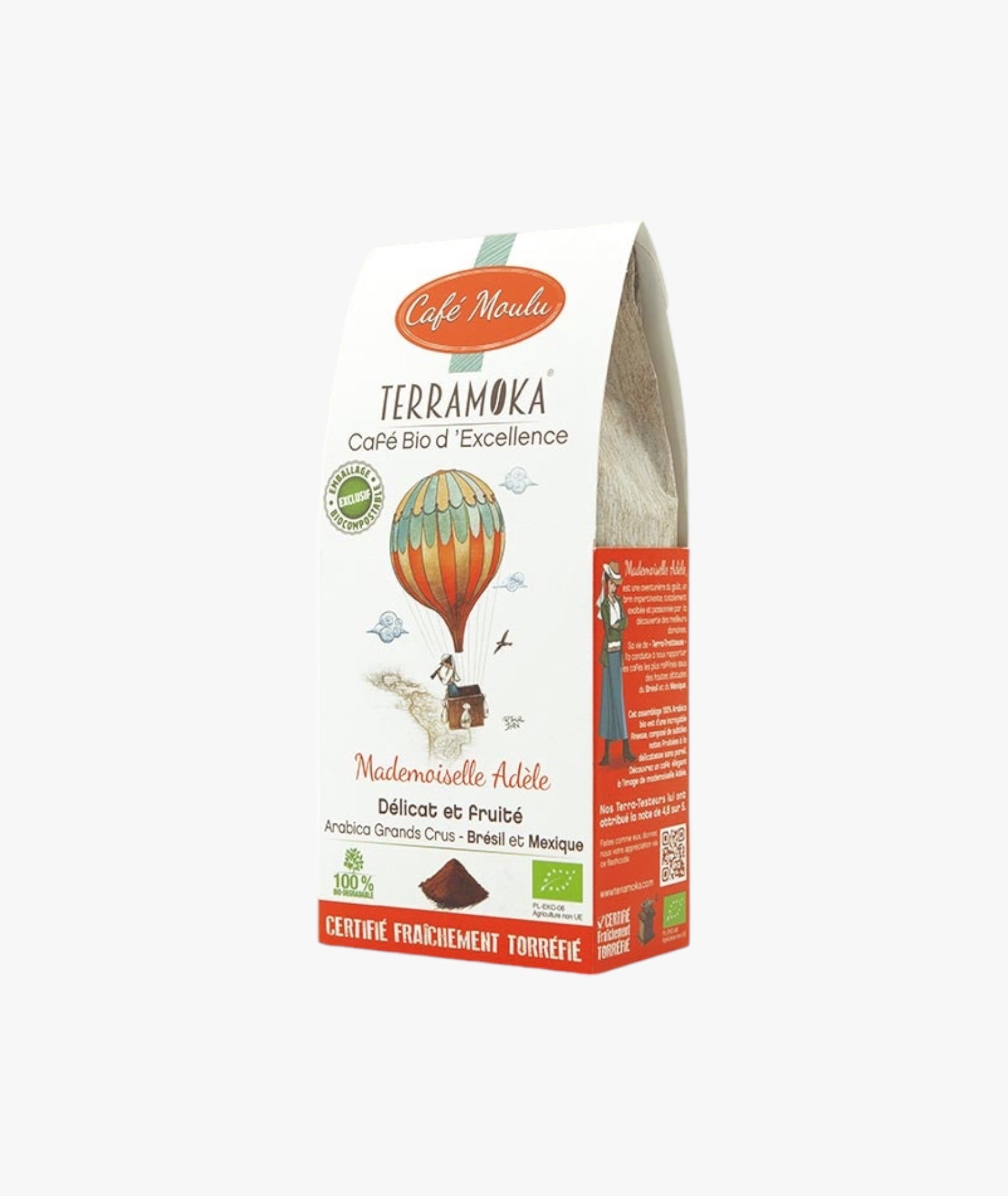 Café bio moulu du Brésil et Mexique - délicat et fruité
