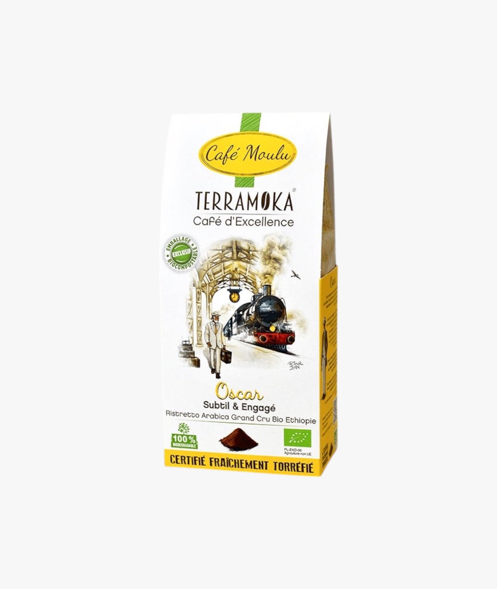 Café bio moulu d'Ethiopie - subtil et engagé