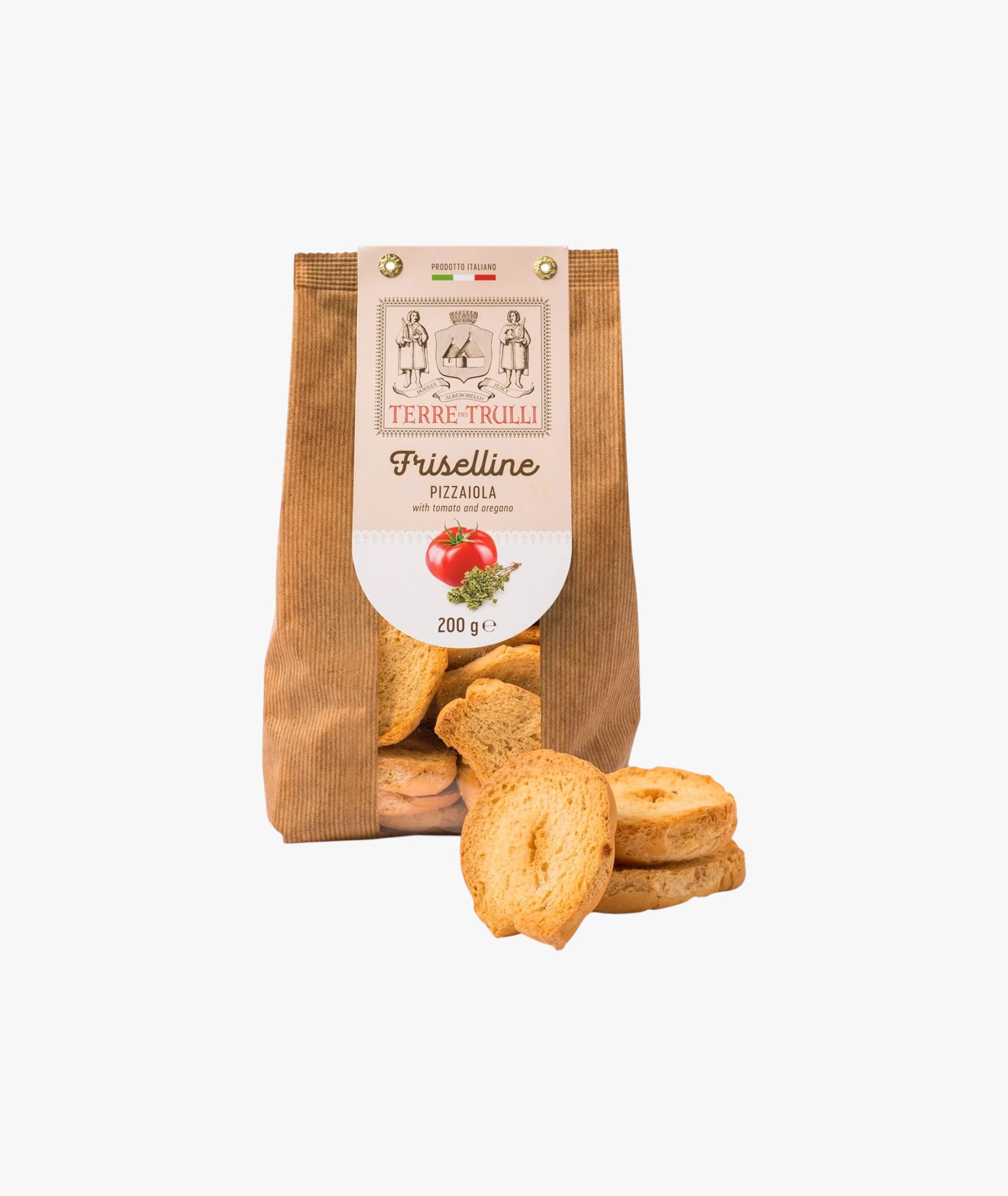 Friselline des Pouilles à la tomate et origan