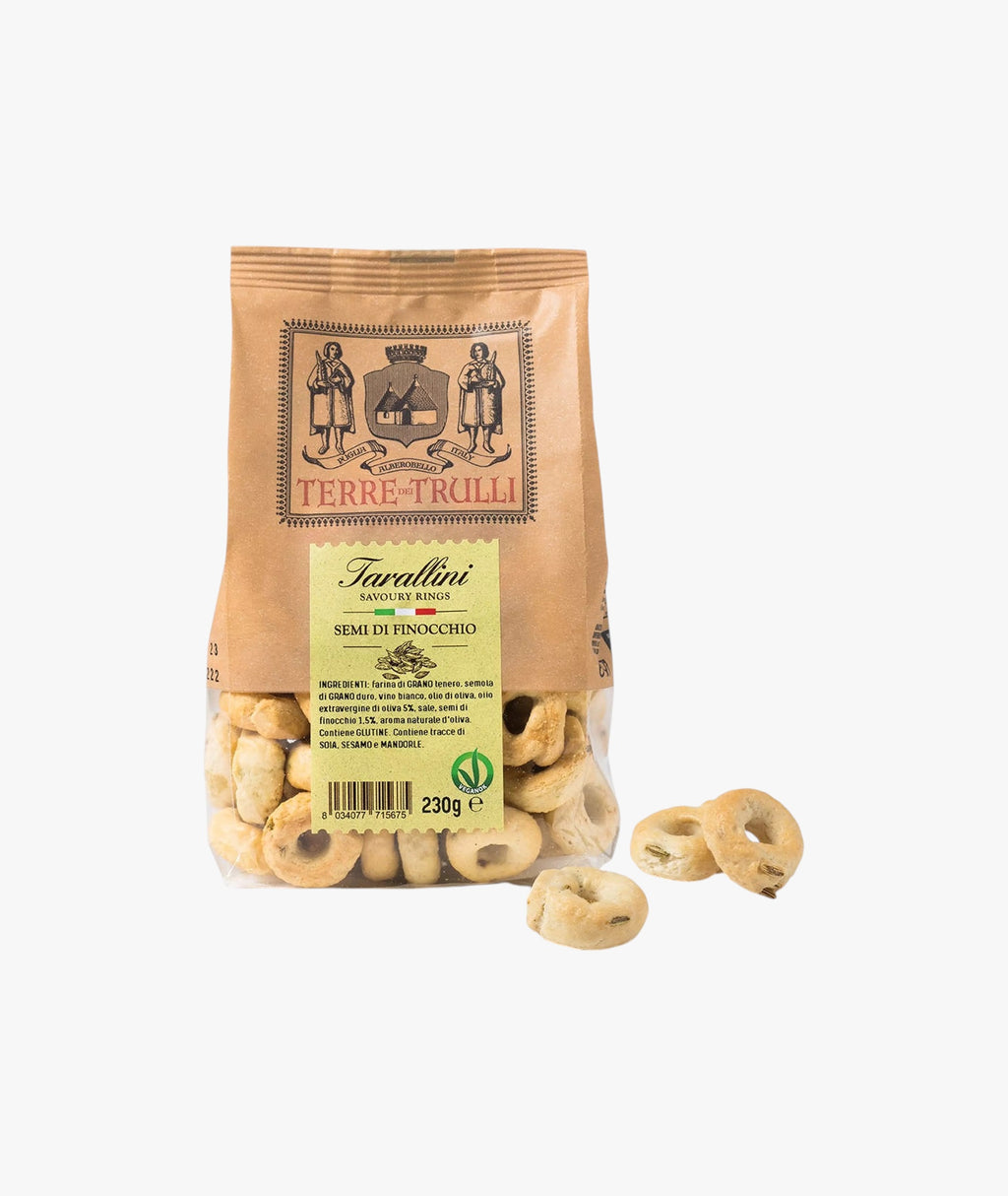 Tarallini des Pouilles aux graines de fenouil