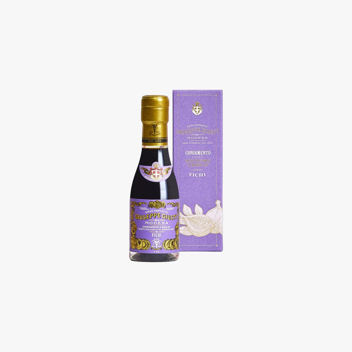 Condiment based on balsamic vinegar of Modena PGI and figs