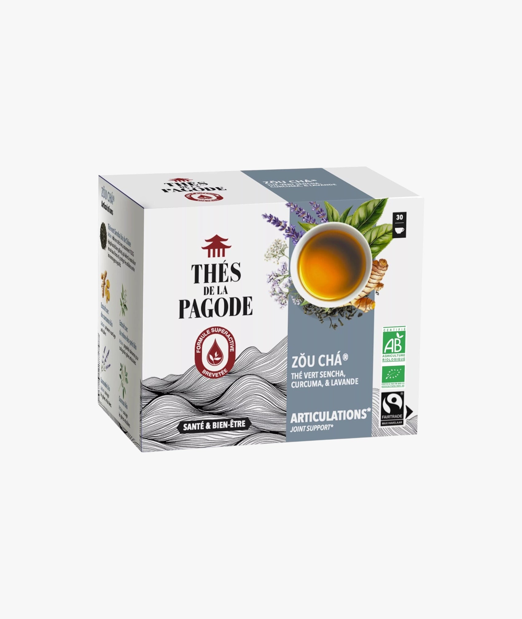 Thé Zou Cha bio - 30 sachets