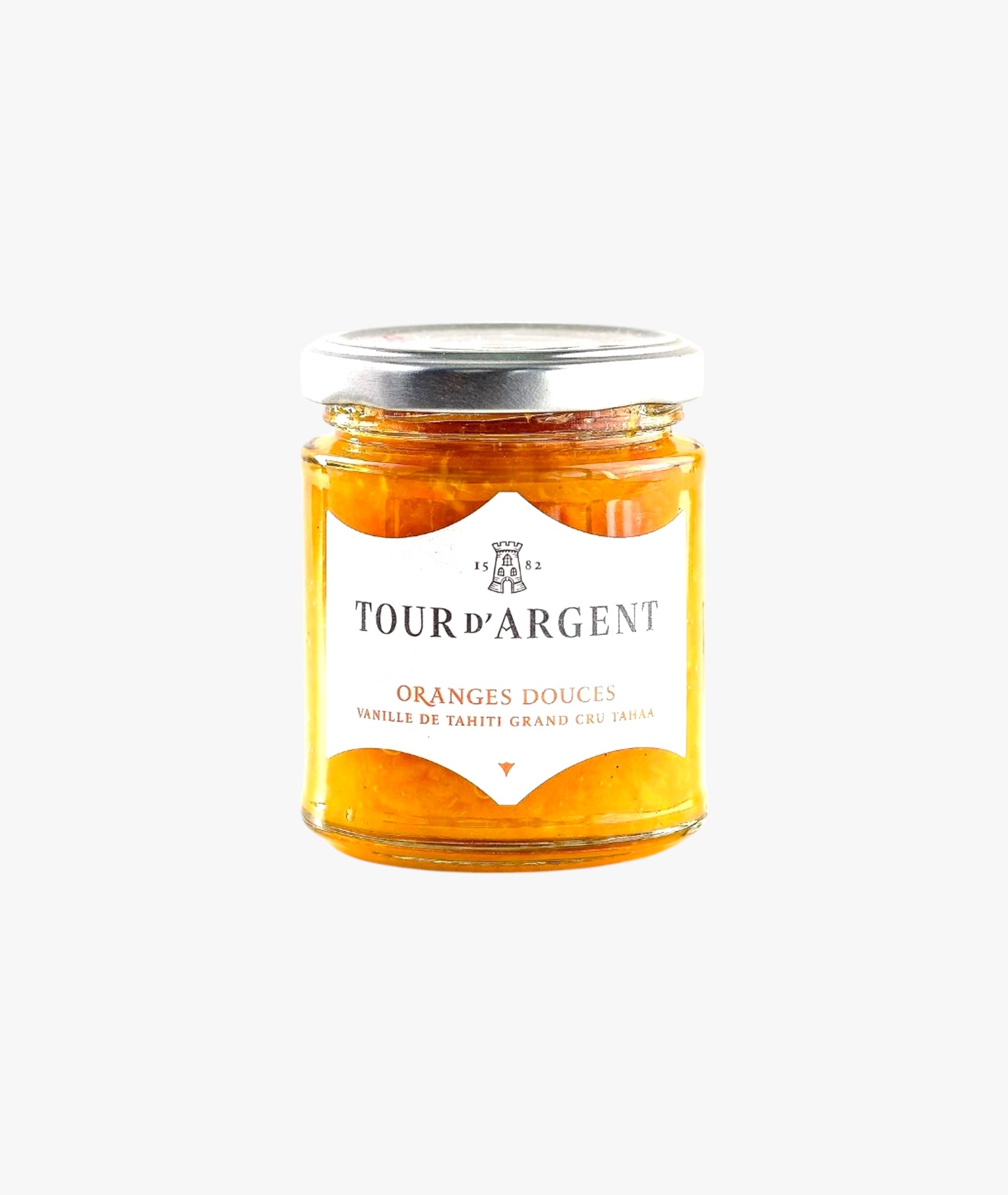 Confiture oranges douces, vanille de Tahiti