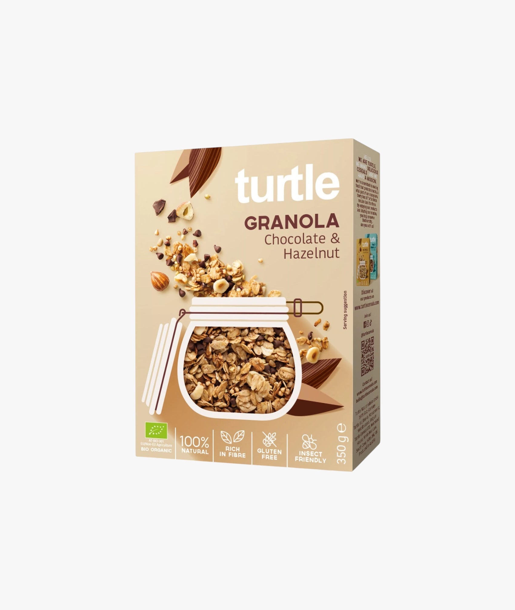 Granola noisette et chocolat