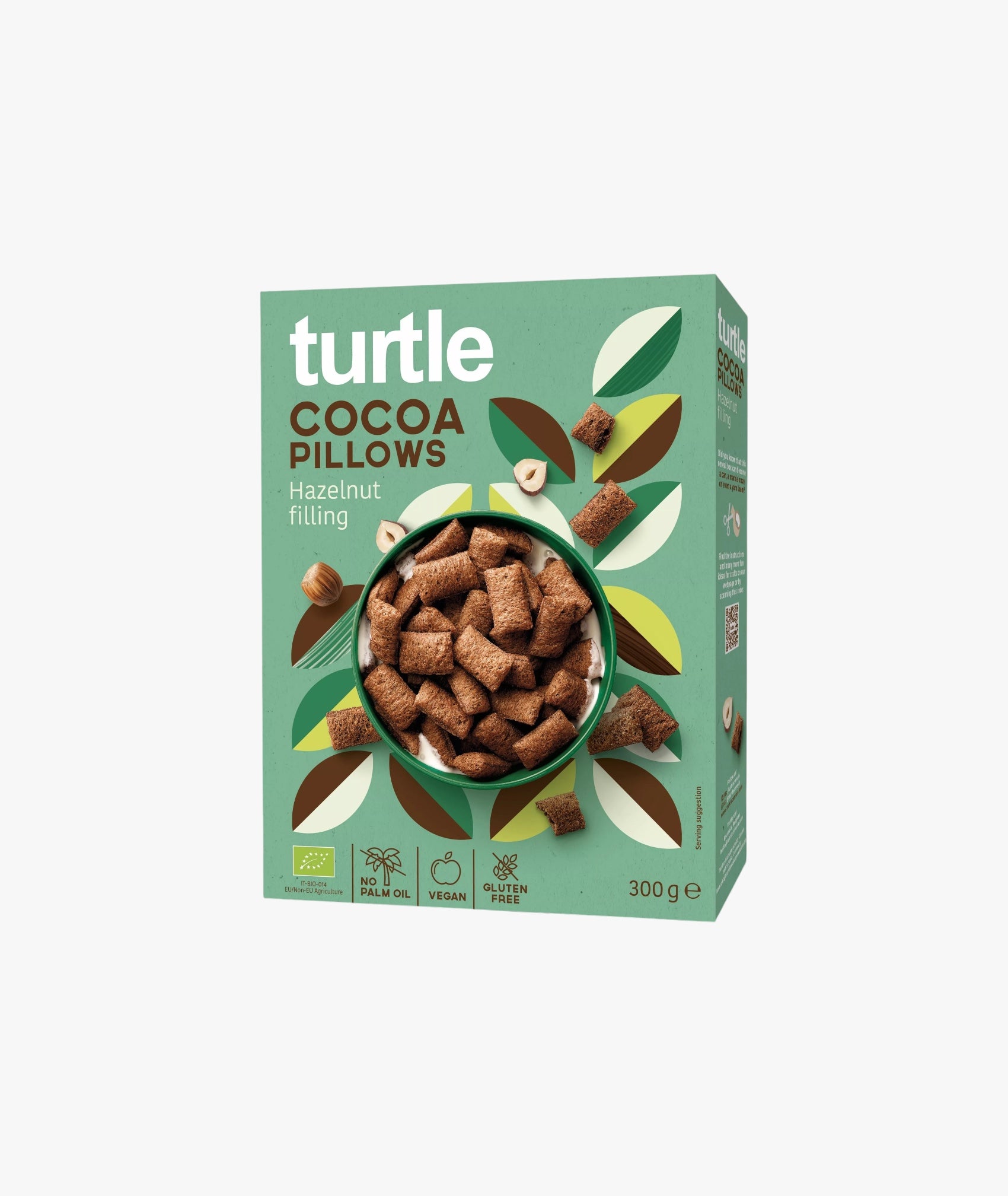 Oreillers cacao à la noisette bio