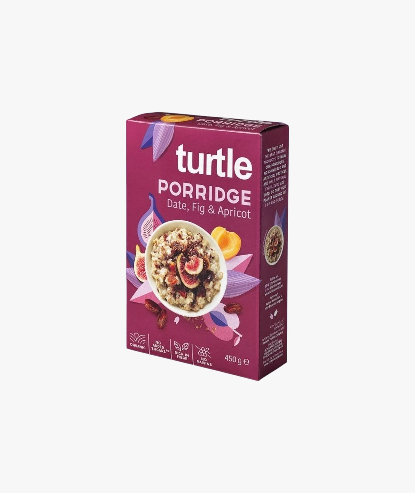 Porridge datte, figue et abricot bio