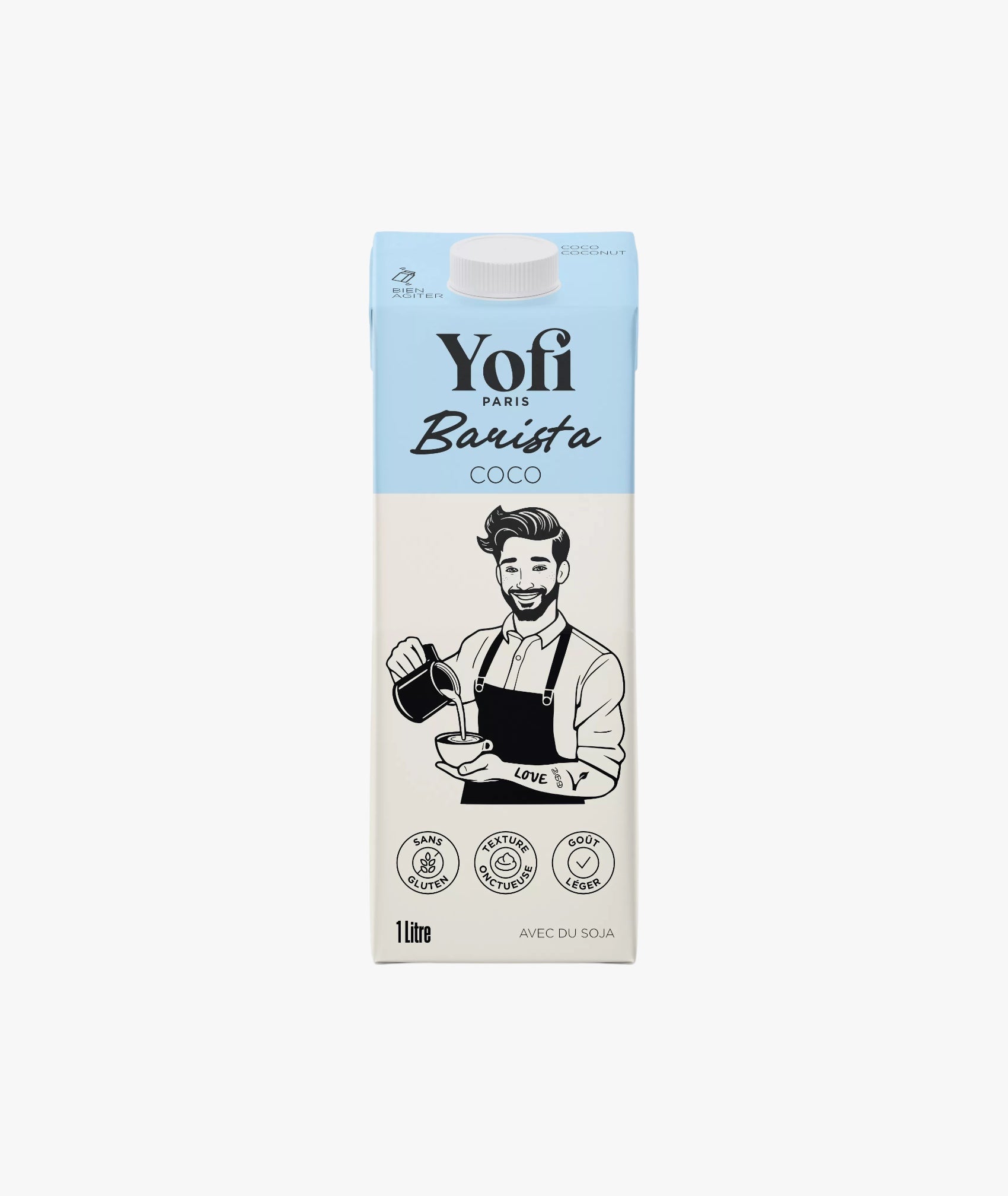 Boisson végétale barista coco