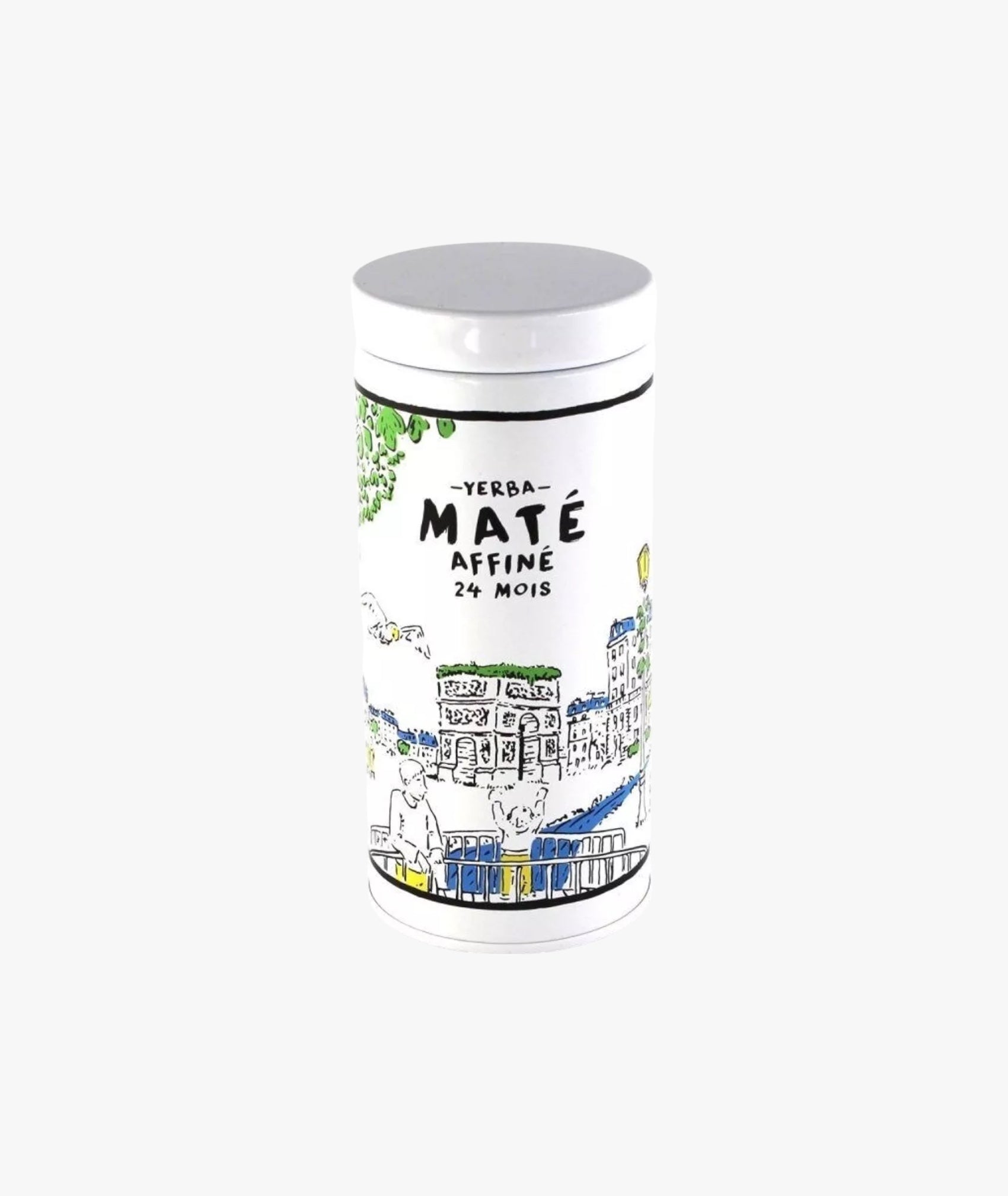 Maté affiné 24 mois bio grand cru - boîte en fer blanc