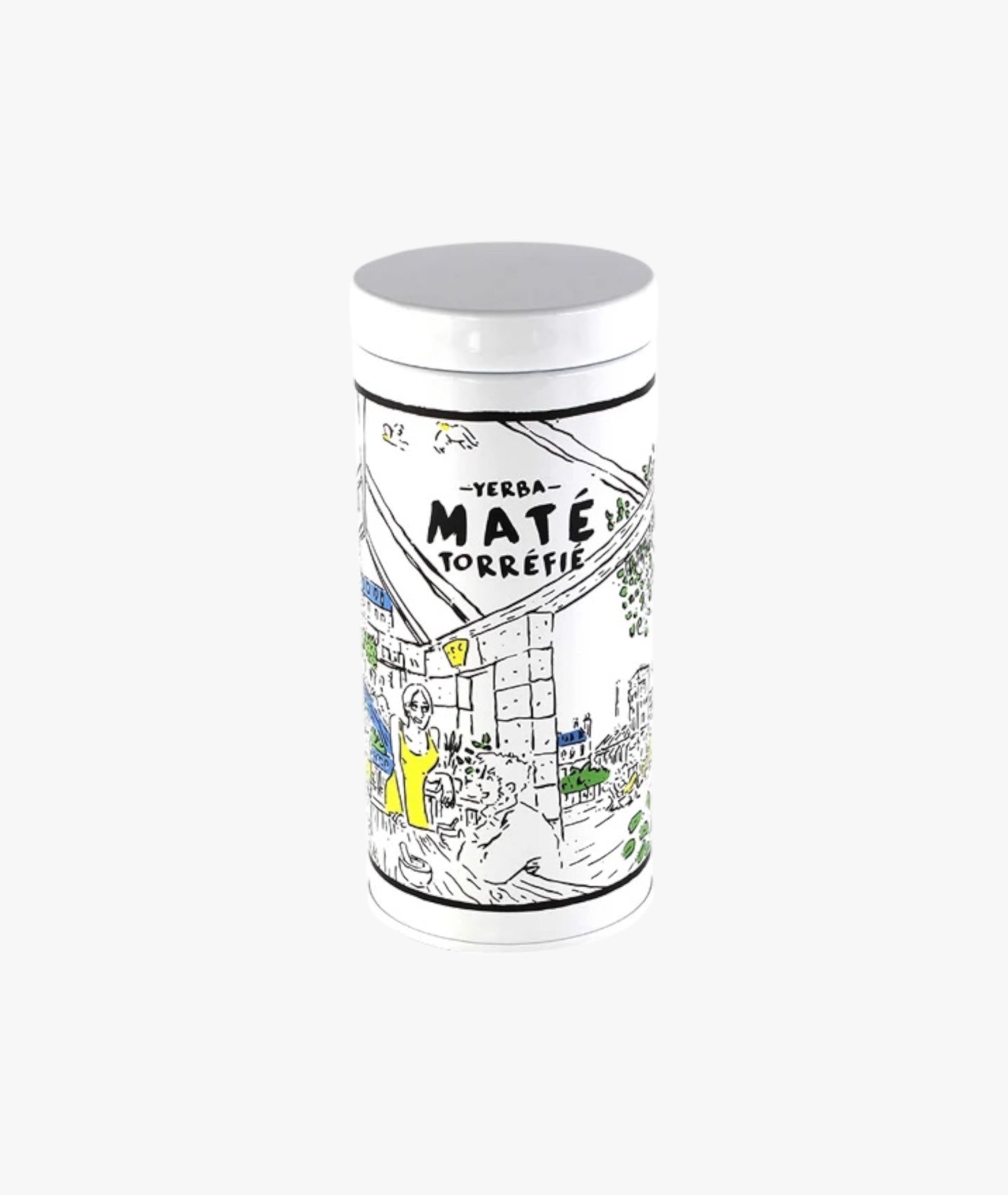 Maté torréfié bio - boîte en fer blanc