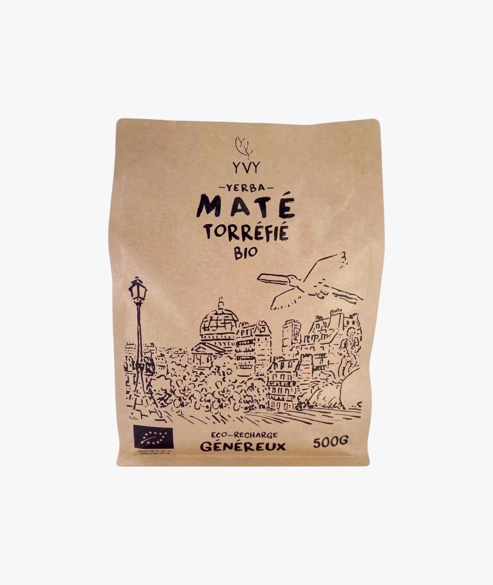 Maté torréfié bio - éco recharge