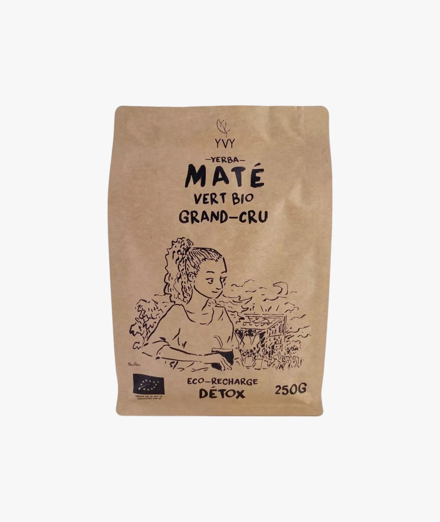 Maté vert bio grand cru - éco recharge