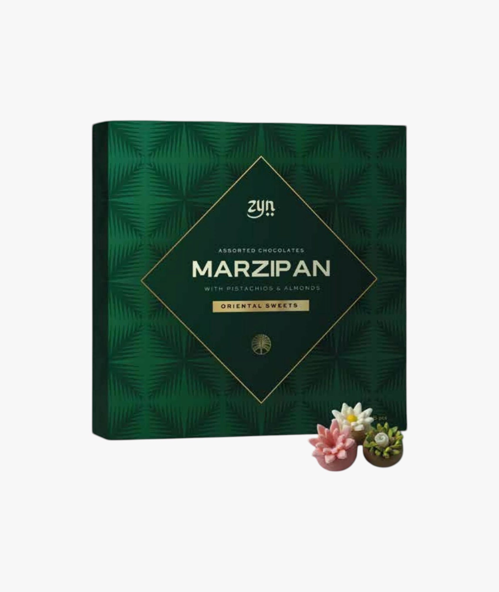 Assortiment de marzipan oriental - 16 pièces