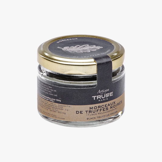 Morceaux de truffes noires