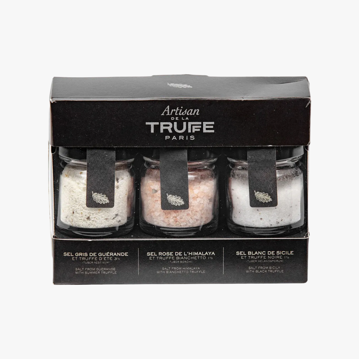 Truffle mini-salt trio box