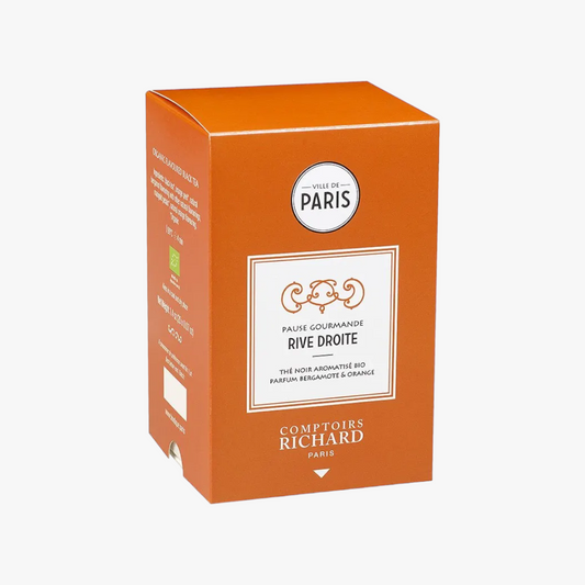 Thé noir bio bergamote et orange - 20 sachets