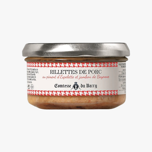 Rillettes de porc jambon de Bayonne