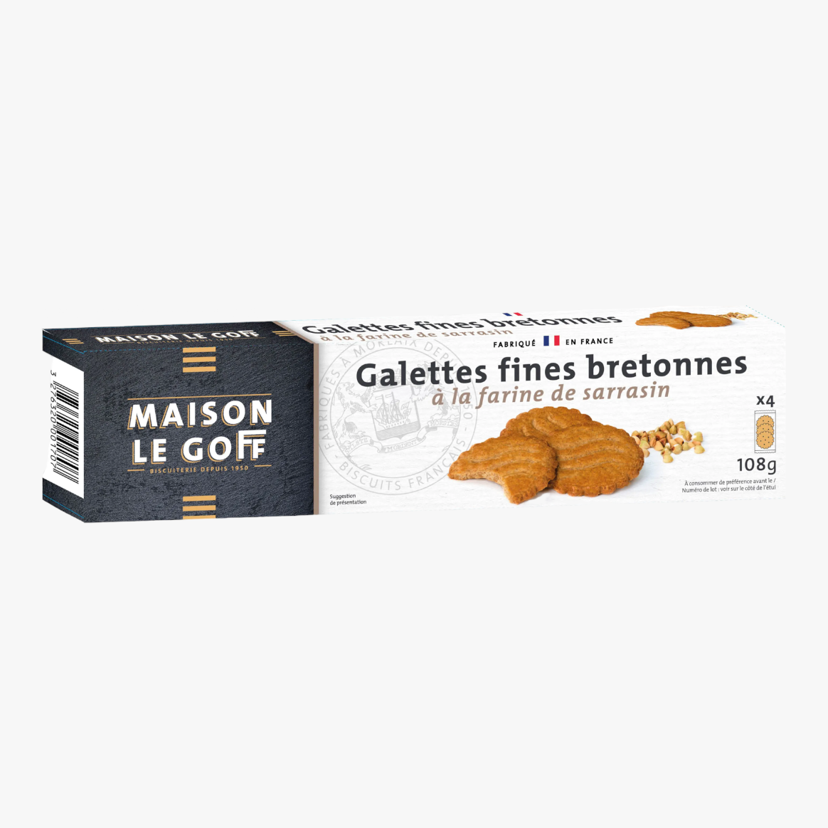 Galettes fines bretonnes à la farine de sarrasin