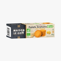 Organic pure butter Breton palets 