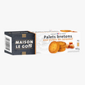 Breton cookies with caramel chips 